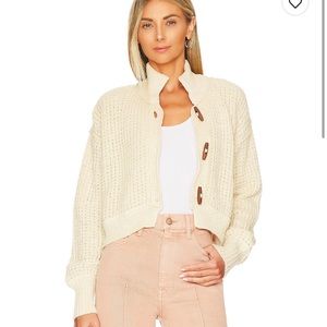 SOLD OUT Free People Micah cardigan in ivory